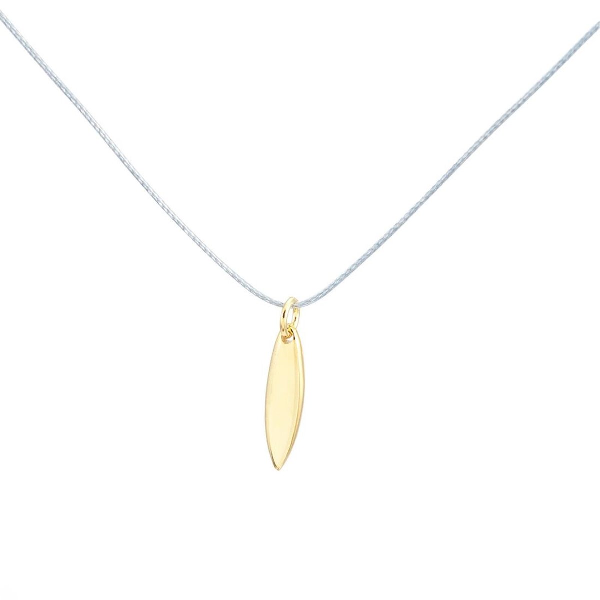 Silver+Surf Jewellery Surfboard S Pure Gold F