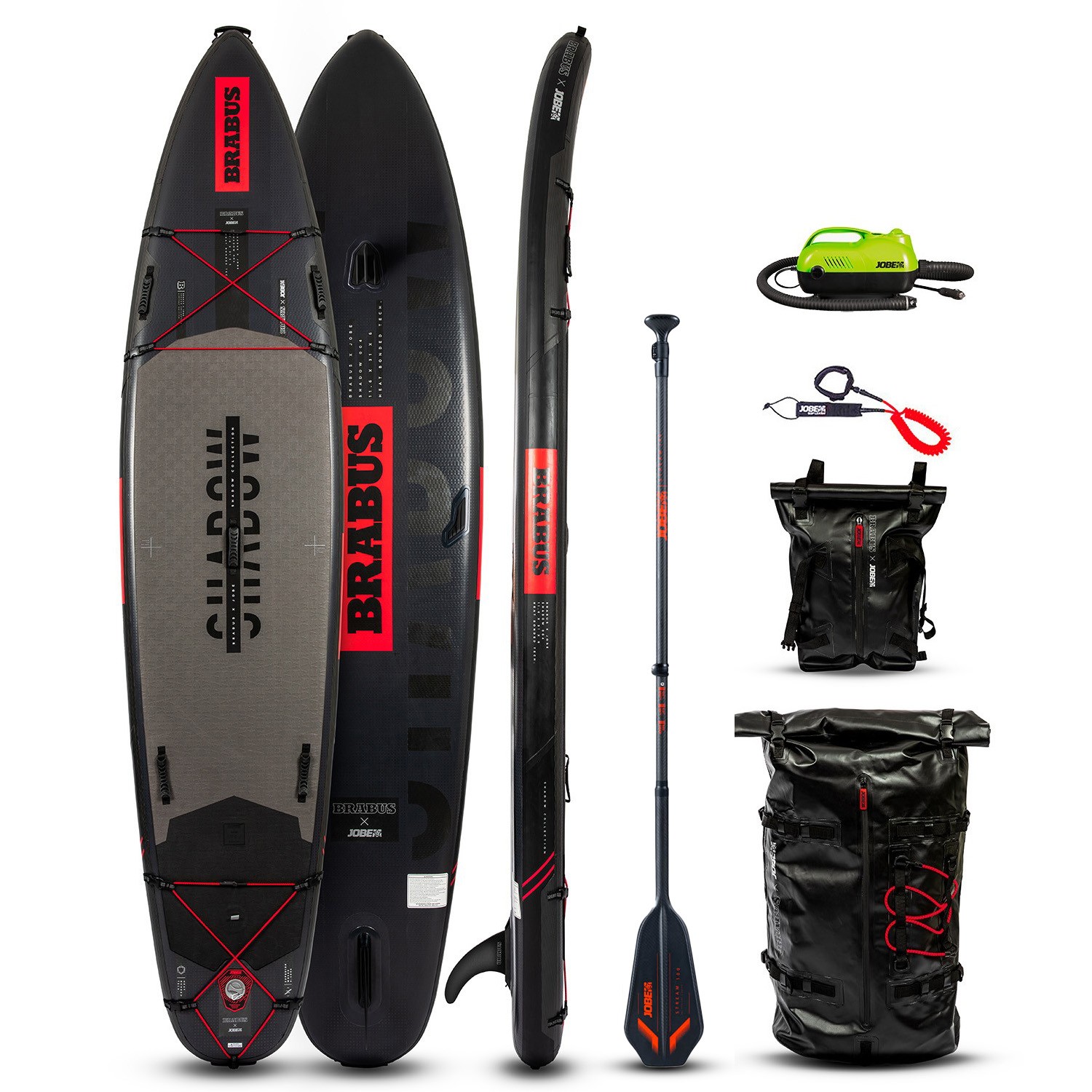 BRABUS x Jobe Shadow 11.6 Adventure SUP Limited Edition Package