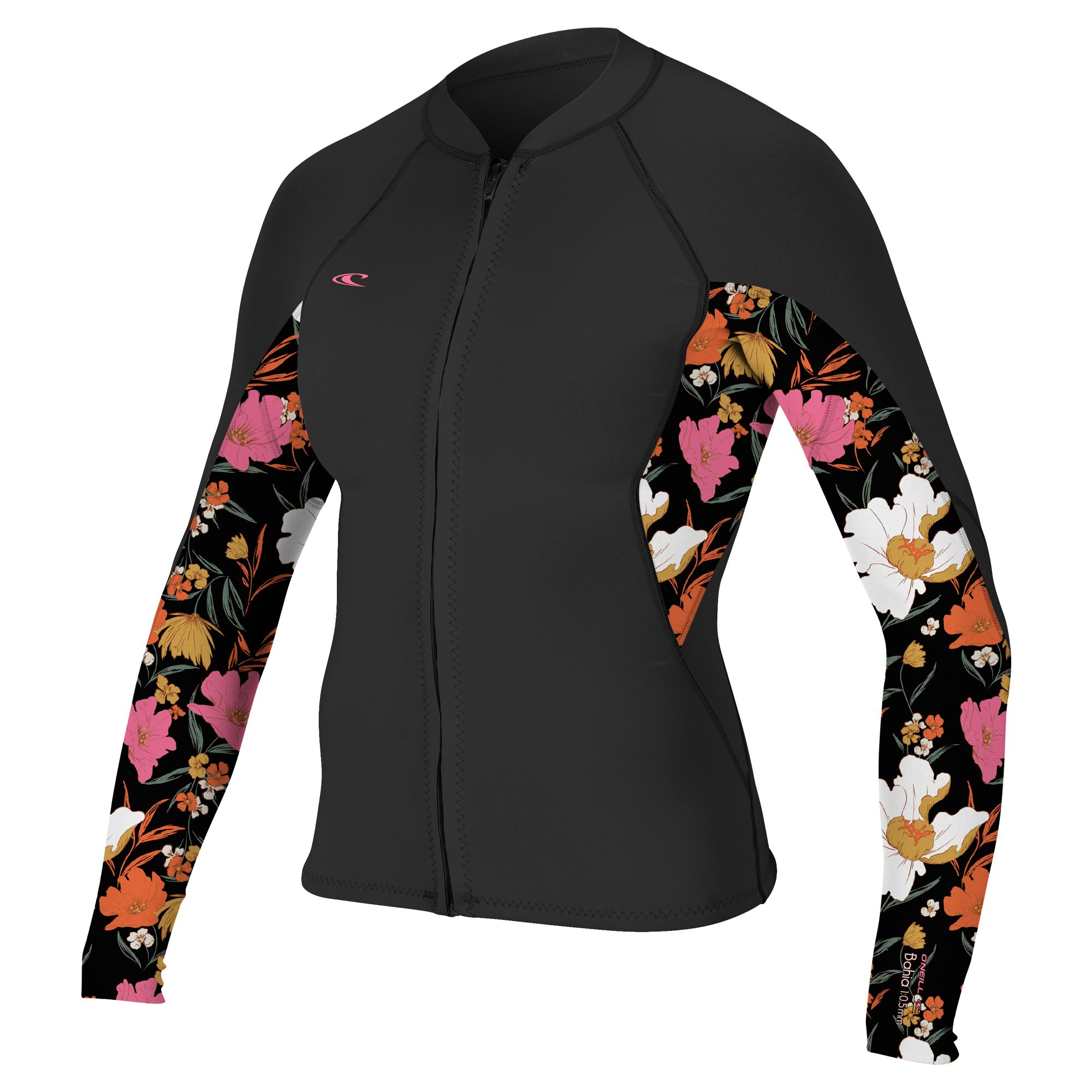 O'Neill Wms Bahia 1/0.5mm Full-Zip Jacket Black