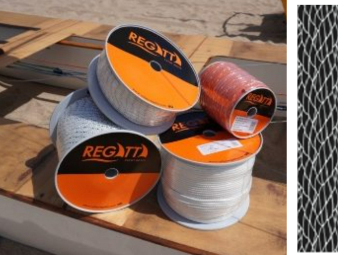 Regatta Mooring Round Line 16mm Black